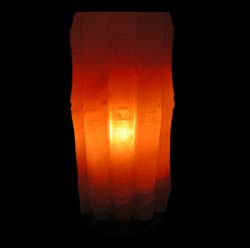 bamboo shapes salt lamps