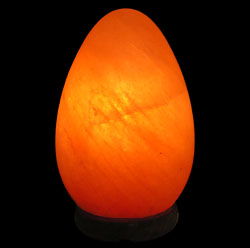 Egg salt lamp