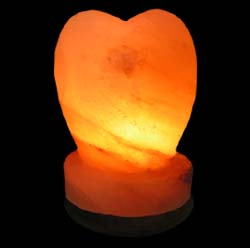 heart natural Slat lamp