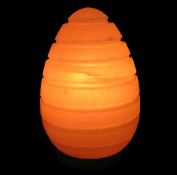 Natural crystal rock salt lamps from Pakistan